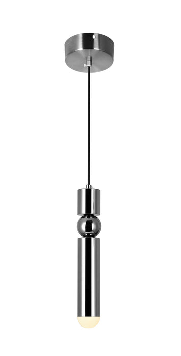 CWI Lighting - 1225P5-1-613 - LED Mini Pendant - Chime - Polished Nickel