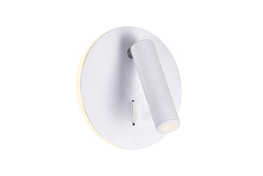 CWI Lighting - 1241W6-103 - LED Wall Sconce - Private I - Matte White