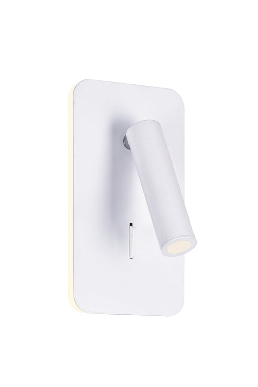 CWI Lighting - 1243W6-103 - LED Wall Sconce - Private I - Matte White
