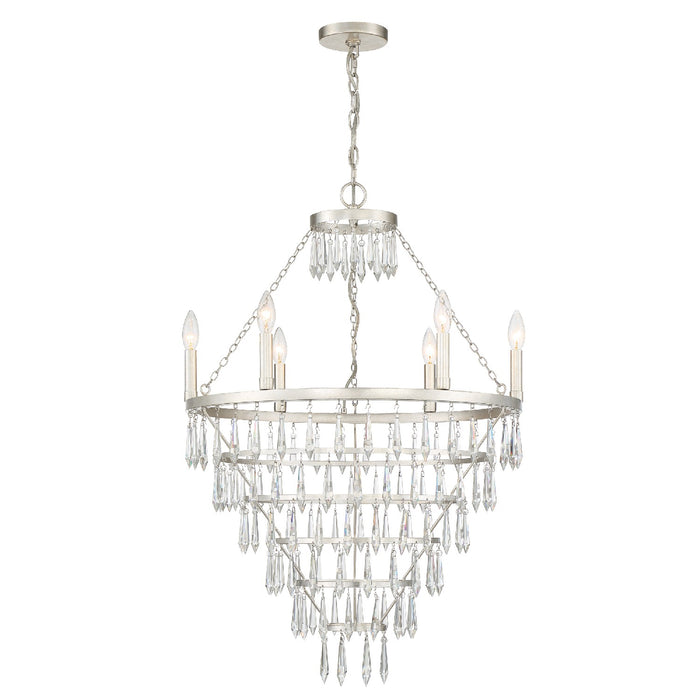 Lucille Chandelier-Mid. Chandeliers-Crystorama-Lighting Design Store