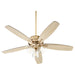 Quorum - 7052-380 - 52``Ceiling Fan - Breeze - Aged Brass