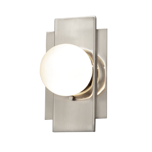 Justice Designs - FSN-4041-CLOP-NCKL - LED Wall Sconce - Fusion™ - Brushed Nickel