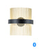 ET2 - E34201-BKSBR - LED Wall Sconce - Chimes - Black / Satin Brass