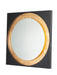ET2 - E42040-GLBK - LED Mirror - Floating - Gold Leaf / Black