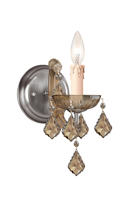 Crystorama - 4471-AB-GT-S - One Light Wall Mount - Maria Theresa - Antique Brass