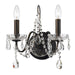 Crystorama - 3022-EB-CL-S - Two Light Wall Mount - Butler - English Bronze