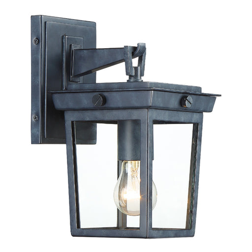 Crystorama - BEL-A8061-GE - One Light Outdoor Wall Mount - Belmont - Graphite