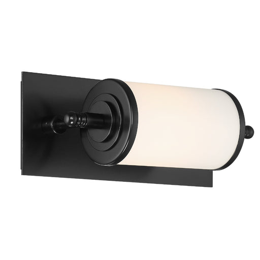 Crystorama - FOS-A8050-MK - One Light Bathroom Vanity - Foster - Matte Black