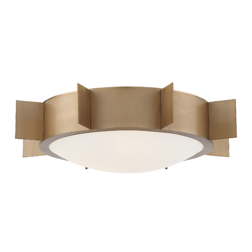 Crystorama - SOL-A3103-VG - Three Light Ceiling Mount - Solas - Vibrant Gold