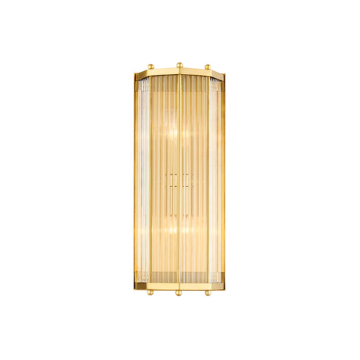 Hudson Valley - 2616-AGB - Two Light Wall Sconce - Wembley - Aged Brass