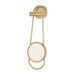 Hudson Valley - 8721-AGB - LED Wall Sconce - Jervis - Aged Brass