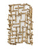 Fredrick Ramond - FR33102BNG - Two Light Wall Sconce - Farrah - Burnished Gold