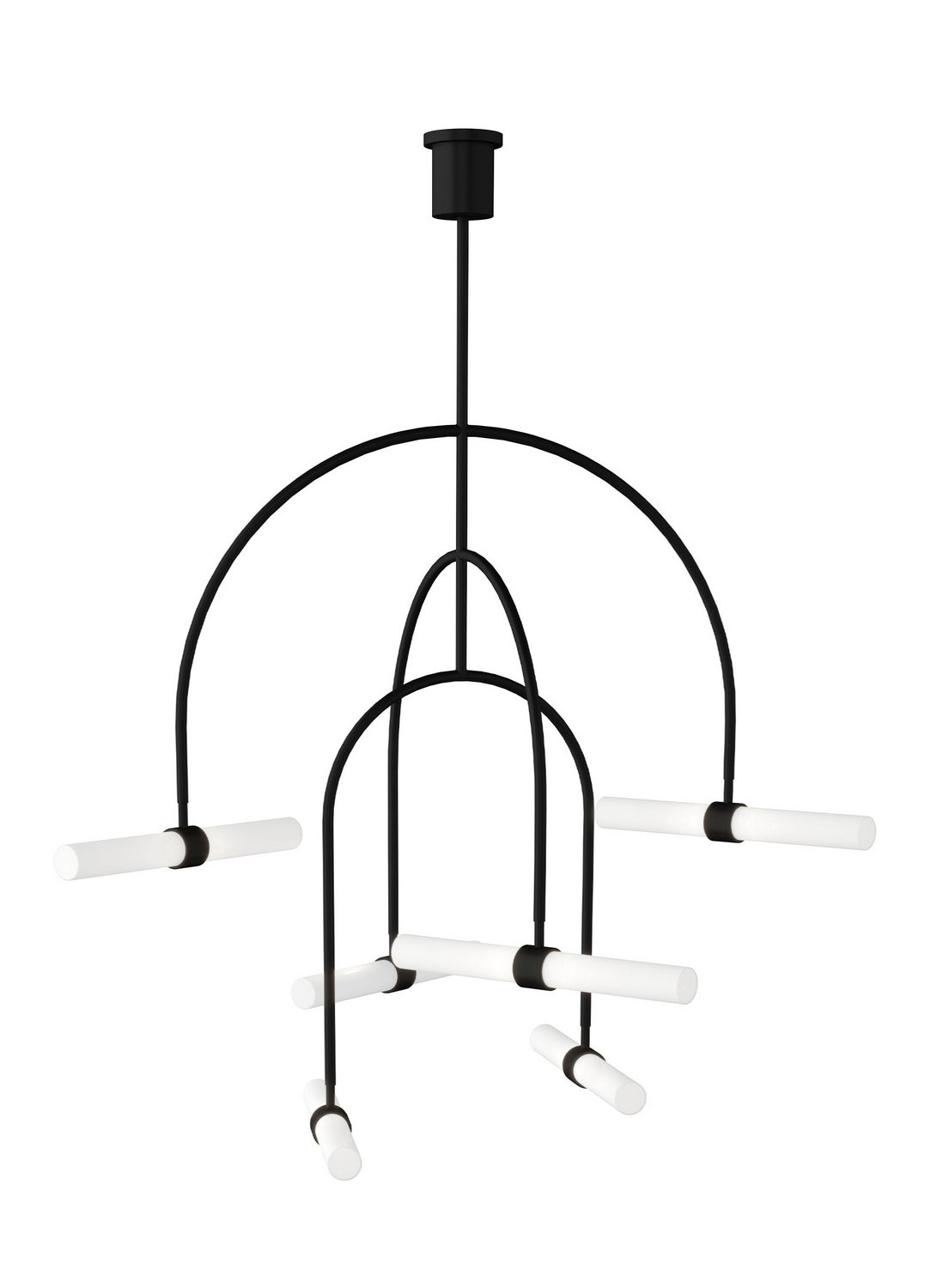Tech Lighting 700CLM6BLED930 LED Chandelier Calumn Nightshade