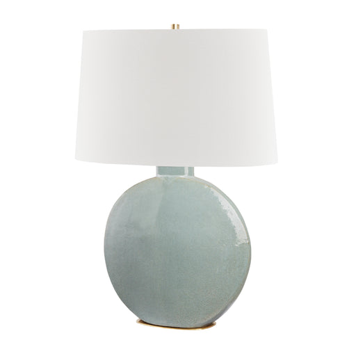 Hudson Valley - L1840-AGB/GRY - One Light Table Lamp - Kimball - Aged Brass/Gray