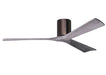 Matthews Fan Company - IR3H-BB-BW-60 - 60``Ceiling Fan - Irene - Brushed Bronze