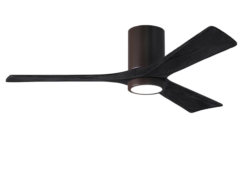 Matthews Fan Company - IR3HLK-TB-BK-52 - 52``Ceiling Fan - Irene - Textured Bronze