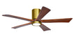 Matthews Fan Company - IR5HLK-BRBR-WA-52 - 52``Ceiling Fan - Irene - Brushed Brass