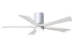 Matthews Fan Company - IR5HLK-WH-MWH-52 - 52``Ceiling Fan - Irene - Gloss White