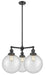 Innovations - 207-OB-G204-10 - Three Light Chandelier - Franklin Restoration - Oil Rubbed Bronze