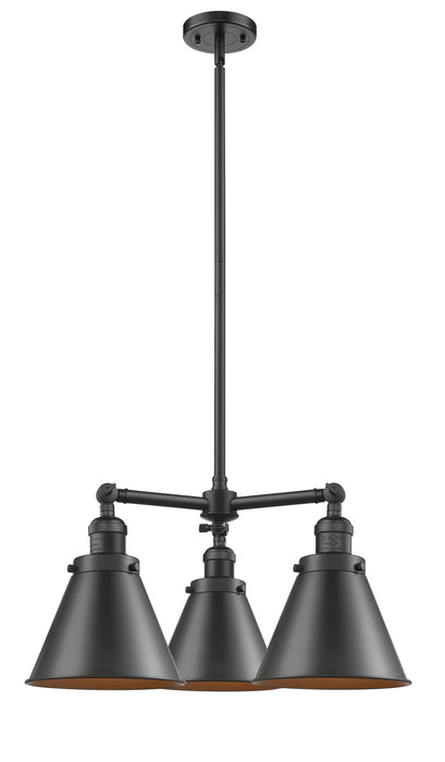 Innovations - 207-OB-M13-OB-LED - LED Chandelier - Franklin Restoration - Oil Rubbed Bronze