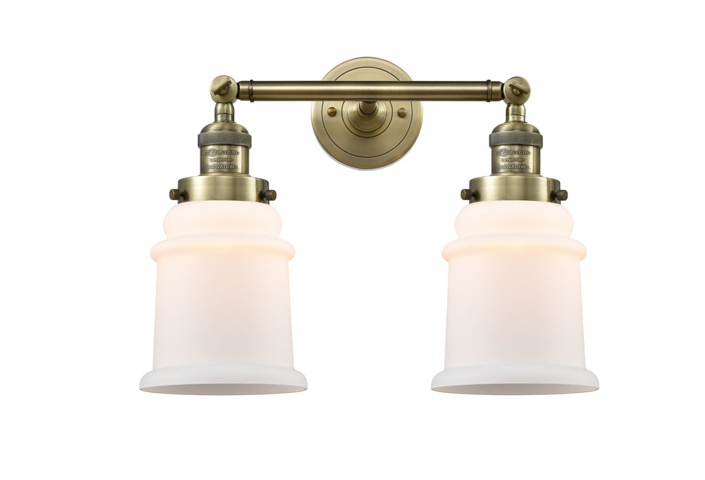 Innovations - 208-AB-G181 - Two Light Bath Vanity - Franklin Restoration - Antique Brass