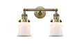 Innovations - 208-AB-G181S - Two Light Bath Vanity - Franklin Restoration - Antique Brass