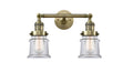 Innovations - 208-AB-G182S - Two Light Bath Vanity - Franklin Restoration - Antique Brass