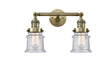 Innovations - 208-AB-G184S - Two Light Bath Vanity - Franklin Restoration - Antique Brass