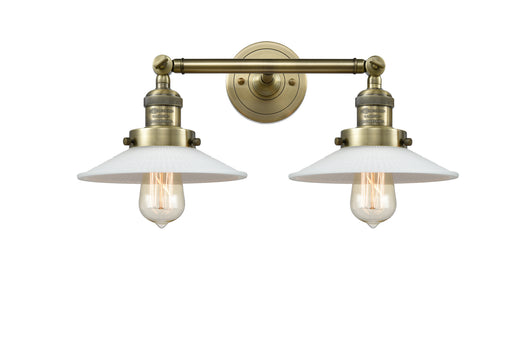 Innovations - 208-AB-G1-LED - LED Bath Vanity - Franklin Restoration - Antique Brass