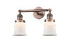 Innovations - 208-AC-G181S - Two Light Bath Vanity - Franklin Restoration - Antique Copper