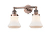 Innovations - 208-AC-G191 - Two Light Bath Vanity - Franklin Restoration - Antique Copper