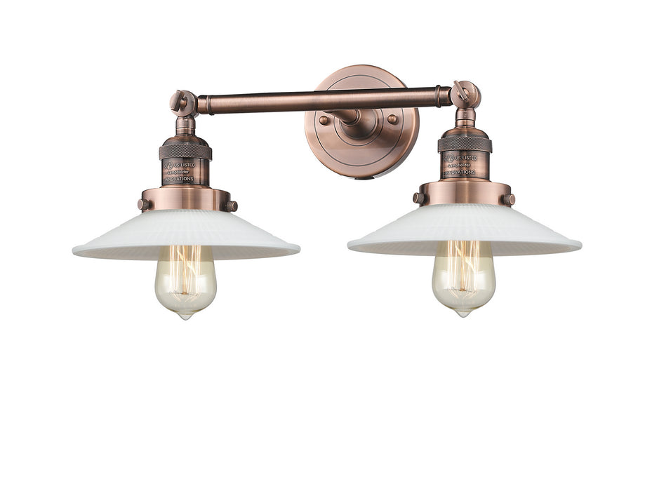 Innovations - 208-AC-G1-LED - LED Bath Vanity - Franklin Restoration - Antique Copper