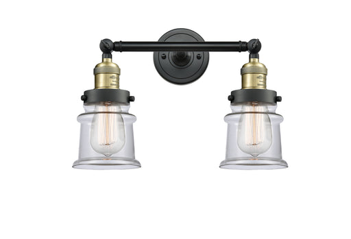 Innovations - 208-BAB-G182S - Two Light Bath Vanity - Franklin Restoration - Black Antique Brass