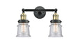 Innovations - 208-BAB-G184S - Two Light Bath Vanity - Franklin Restoration - Black Antique Brass