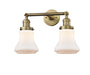 Innovations - 208-BB-G191 - Two Light Bath Vanity - Franklin Restoration - Brushed Brass