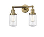 Innovations - 208-BB-G312 - Two Light Bath Vanity - Franklin Restoration - Brushed Brass