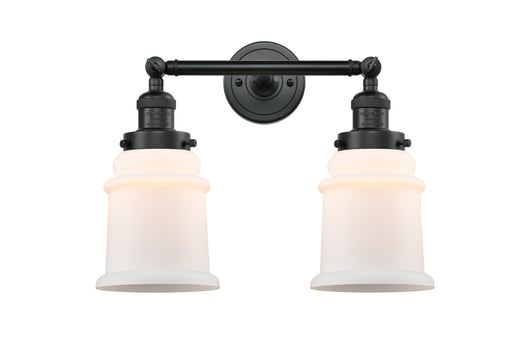 Innovations - 208-BK-G181 - Two Light Bath Vanity - Franklin Restoration - Matte Black