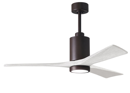Matthews Fan Company - PA3-TB-MWH-52 - 52 Inch Ceiling Fan - Patricia - Textured Bronze