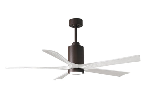 Matthews Fan Company - PA5-TB-MWH-60 - 60``Ceiling Fan - Patricia - Textured Bronze