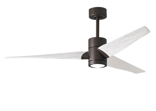 Matthews Fan Company - SJ-TB-MWH-60 - 60``Ceiling Fan - Super Janet - Textured Bronze