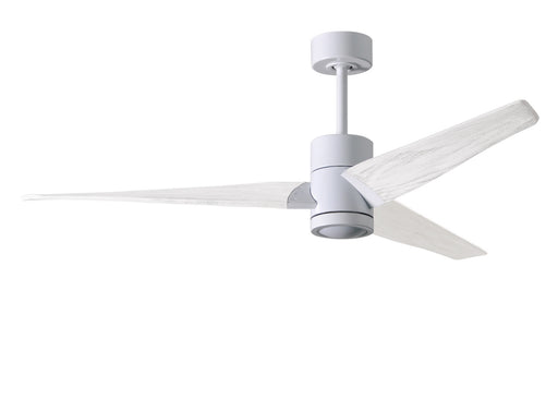 Matthews Fan Company - SJ-WH-MWH-60 - 60``Ceiling Fan - Super Janet - Gloss White