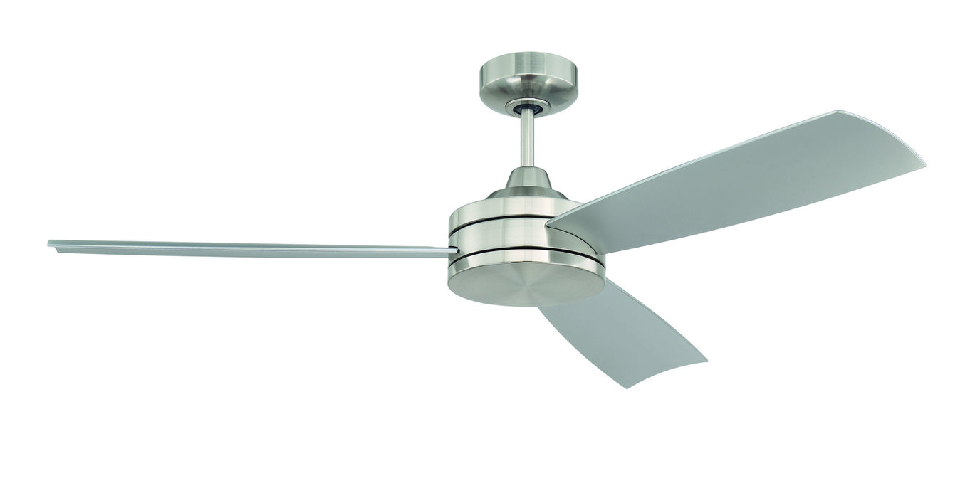 Craftmade - INS54BNK3 - 54`` Ceiling Fan - Inspo 54" - Brushed Polished Nickel