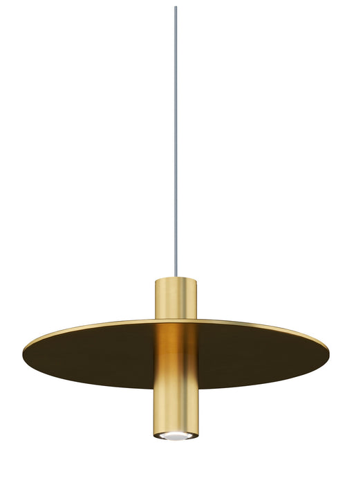 Tech Lighting - 700FJPNTNB-LED930 - LED Pendant - Mini Ponte - Natural Brass