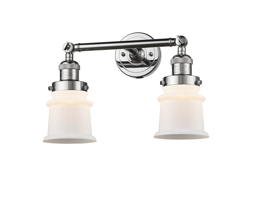 Innovations - 208-PC-G181S - Two Light Bath Vanity - Franklin Restoration - Polished Chrome