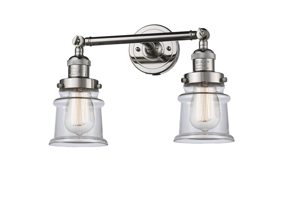 Innovations - 208-PN-G182S-LED - LED Bath Vanity - Franklin Restoration - Polished Nickel