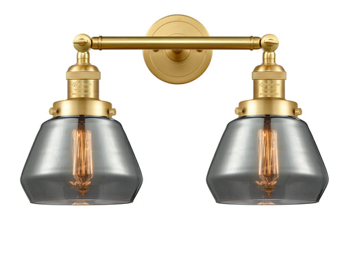 Franklin Restoration Two Light Bath Vanity Satin Gold