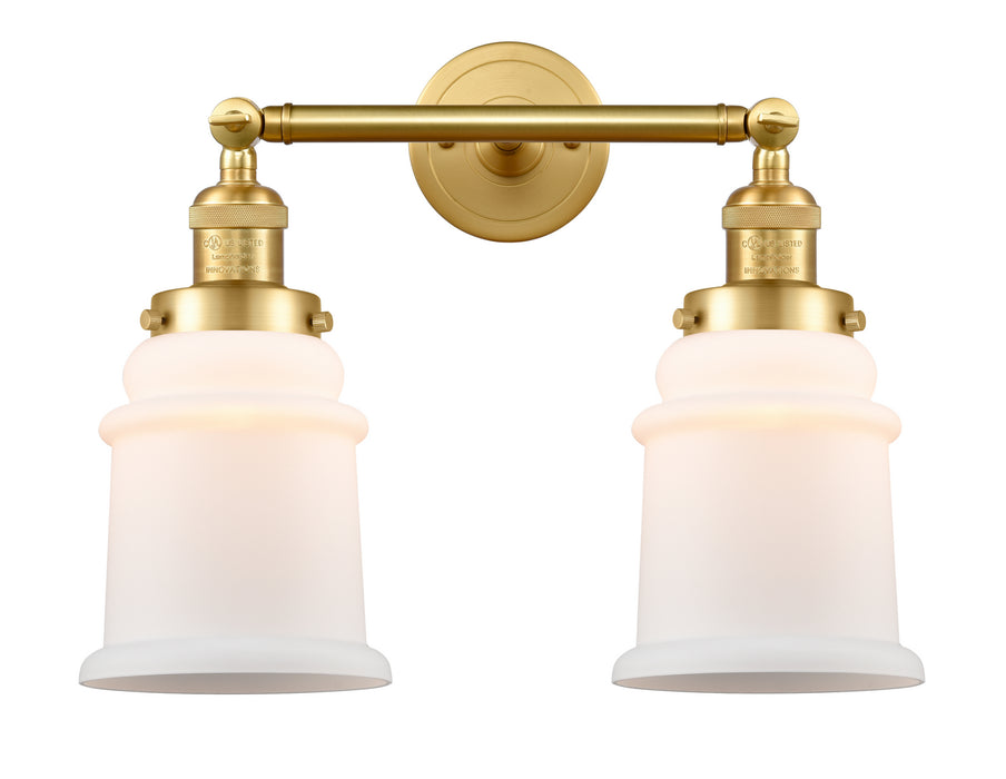 Innovations - 208-SG-G181 - Two Light Bath Vanity - Franklin Restoration - Satin Gold