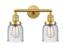 Innovations - 208-SG-G54 - Two Light Bath Vanity - Franklin Restoration - Satin Gold