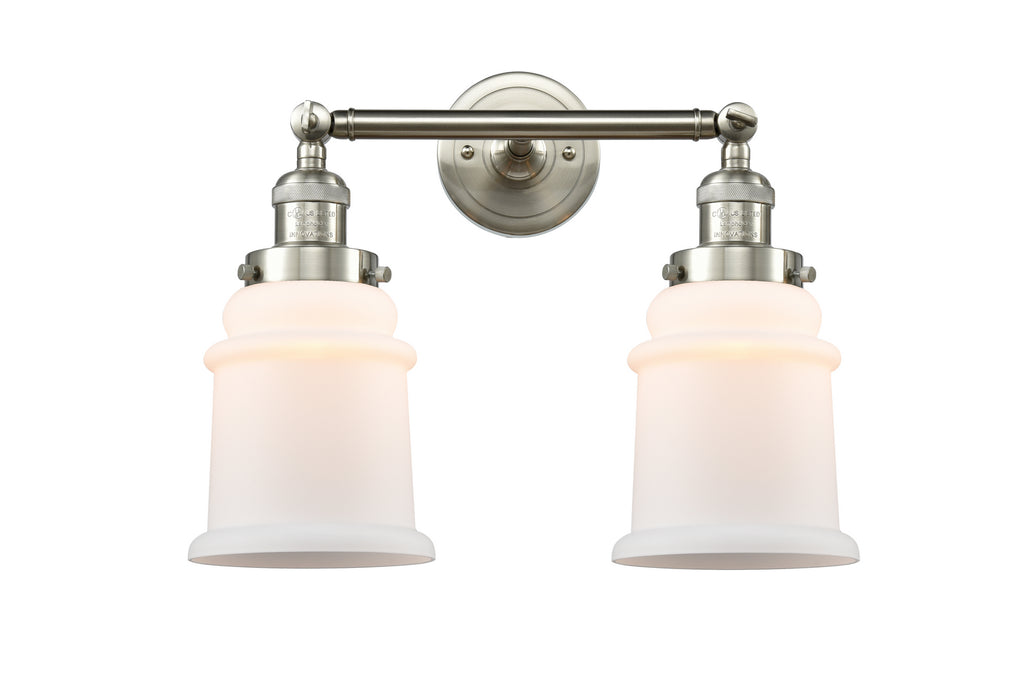 Innovations - 208-SN-G181 - Two Light Bath Vanity - Franklin Restoration - Brushed Satin Nickel