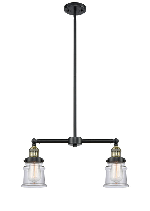 Innovations - 209-BAB-G182S-LED - LED Island Pendant - Franklin Restoration - Black Antique Brass